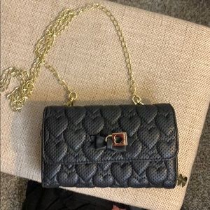 Betsey Johnson small chain  wallet/purse